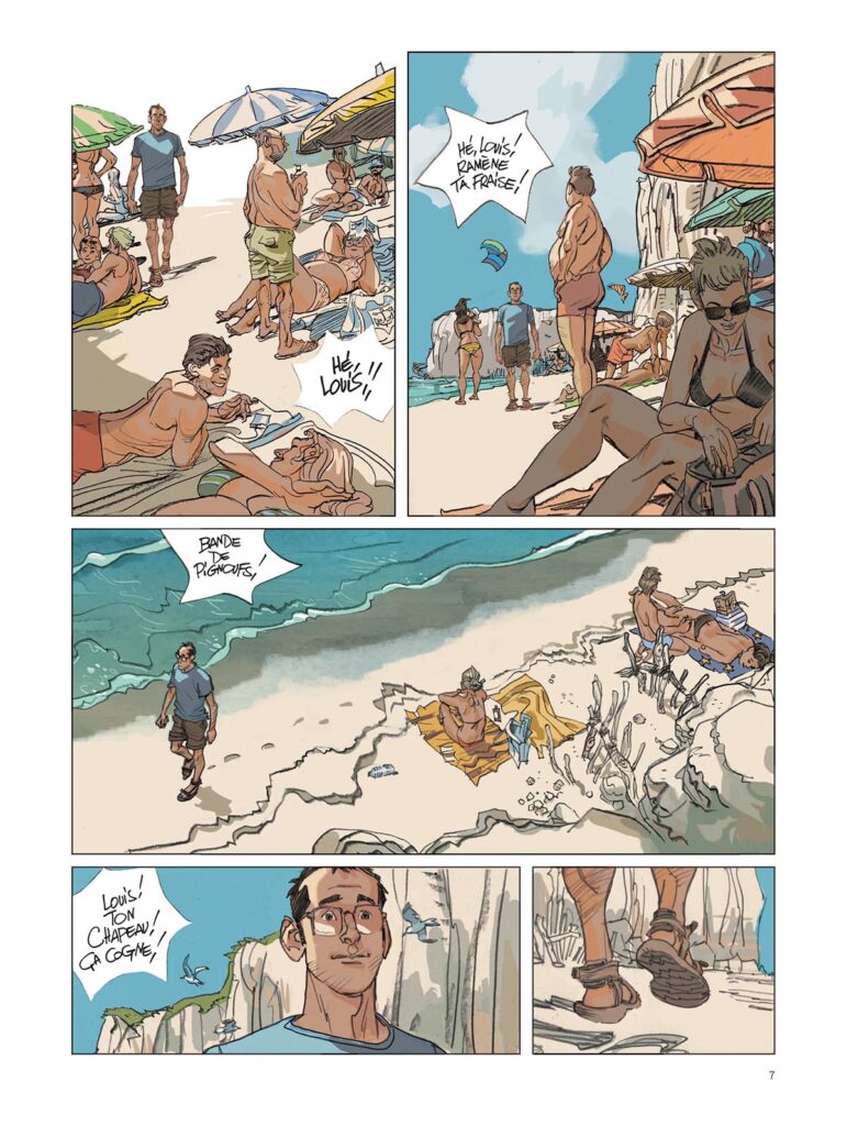 Si je t'écris Dupuis planche 7