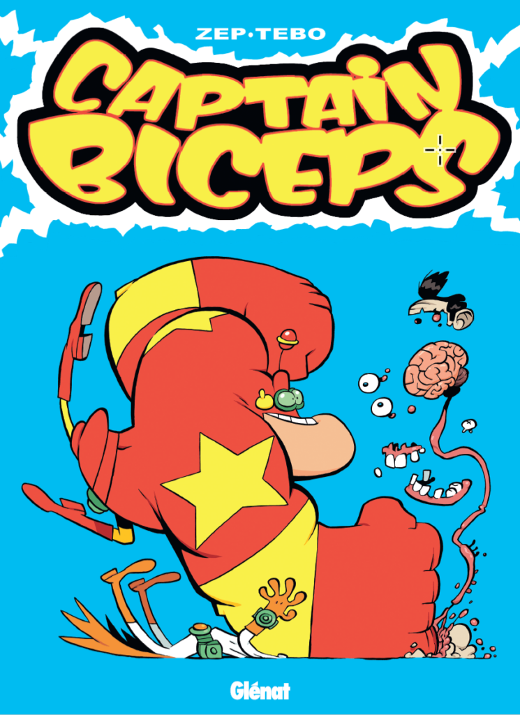 Captain Biceps tome 8 Glénat couverture