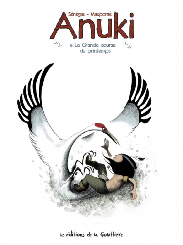 Anuki tome 6 Les éditions de la Gouttière couverture