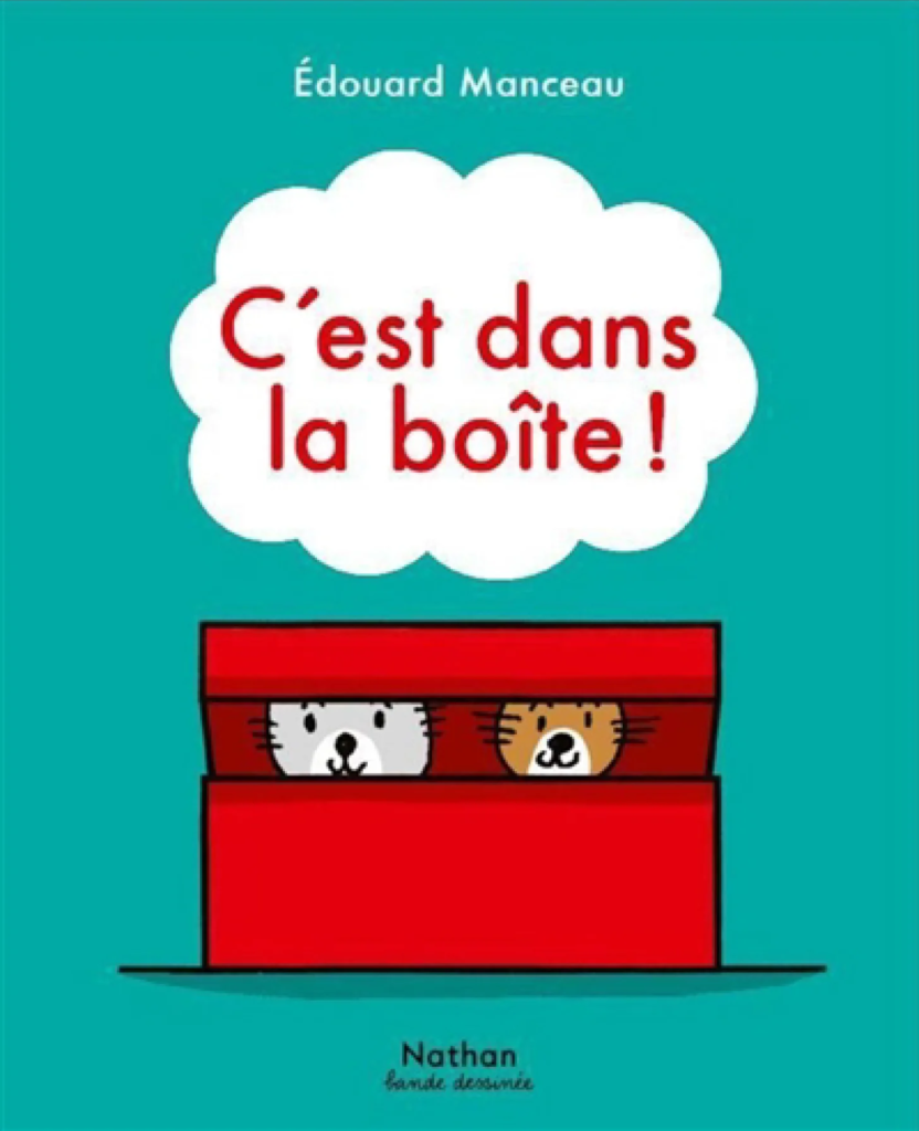 C'est dans la boîte Nathan Bande dessinée couverture