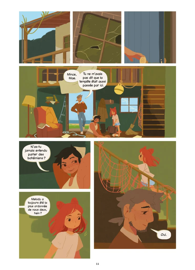 La Baie de l'Aquicorne Bliss Comics p11