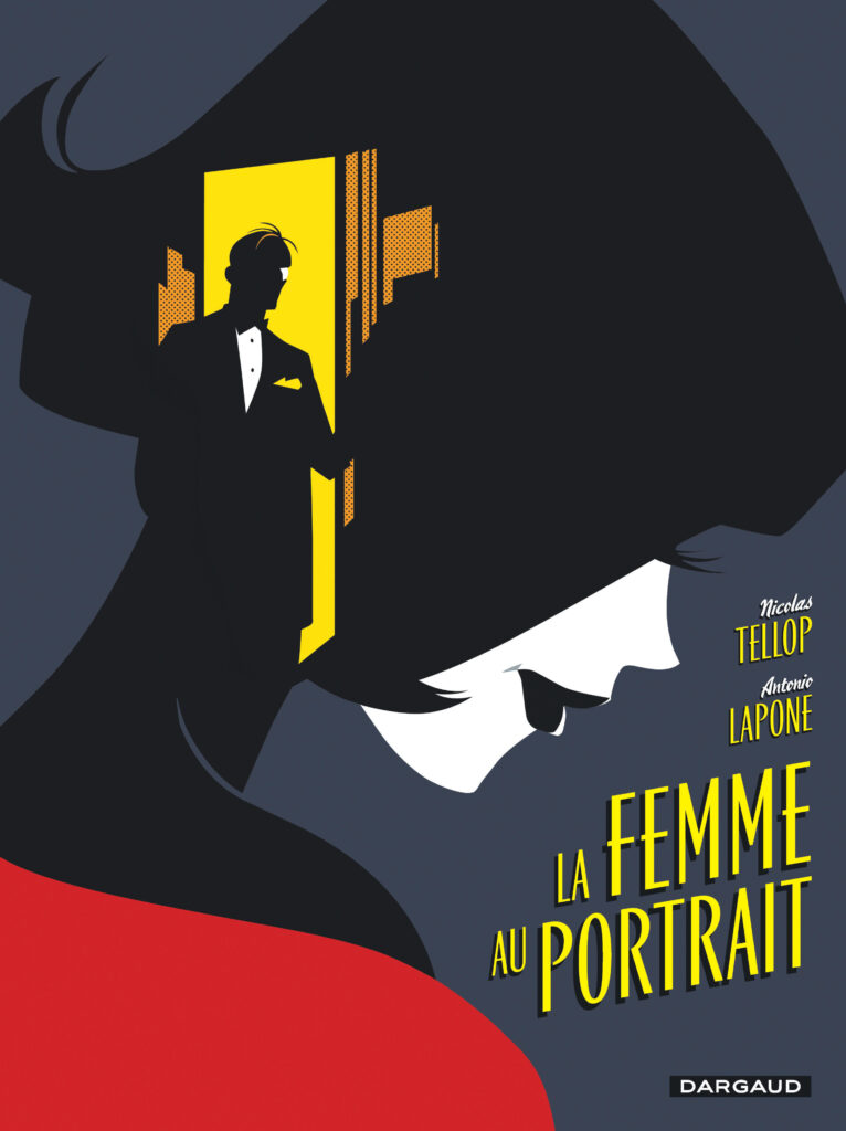 La femme au portrait Dargaud couverture