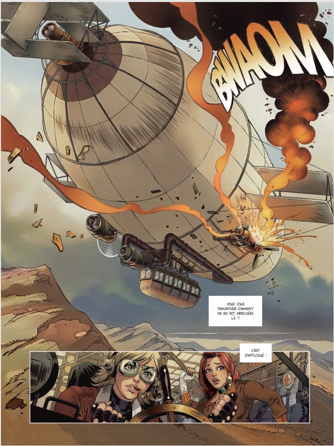 Le Panthéon tome 1 Robinson planche
