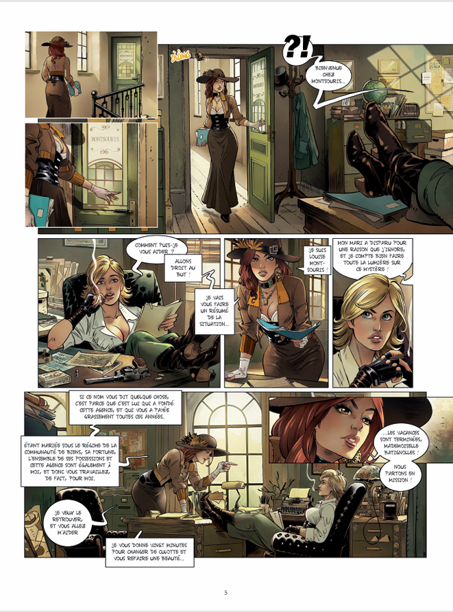 Le Panthéon tome 1 Robinson planche 5