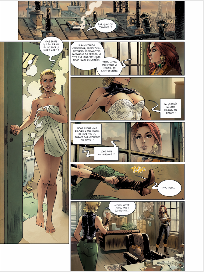 Le Panthéon tome 1 Robinson planche
