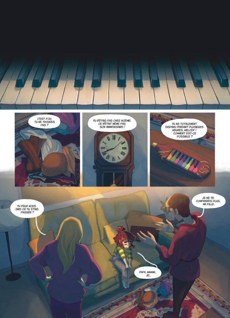 Melody tome 3 Dargaud planche