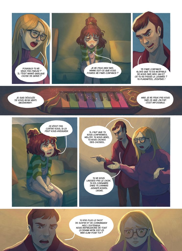 Melody tome 3 Dargaud planche