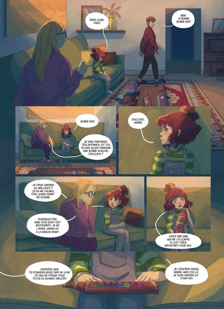 Melody tome 3 Dargaud planche