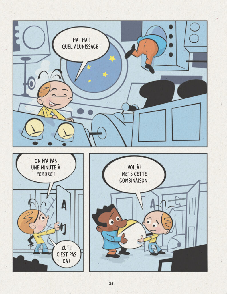 Sous terre, sous mer et dans l'espace ! Éditions La Pastèque p34