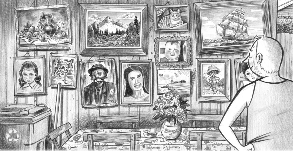 Y a dl'a joie Éditions La Pastèque planche