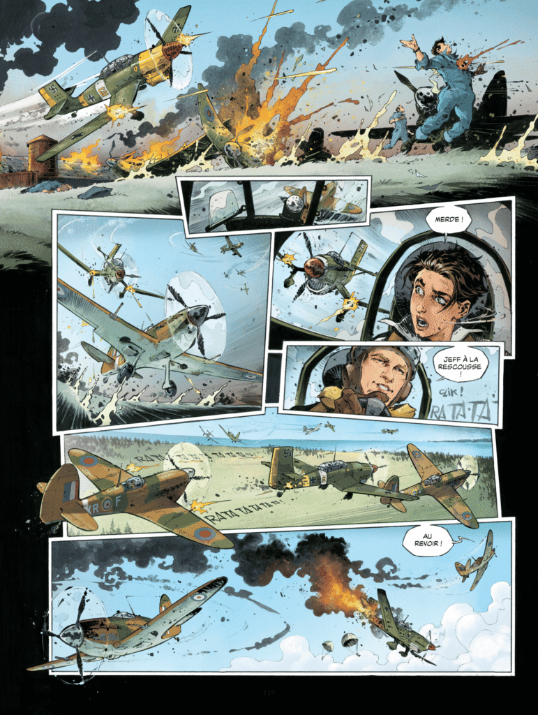 This is London calling Glénat planche