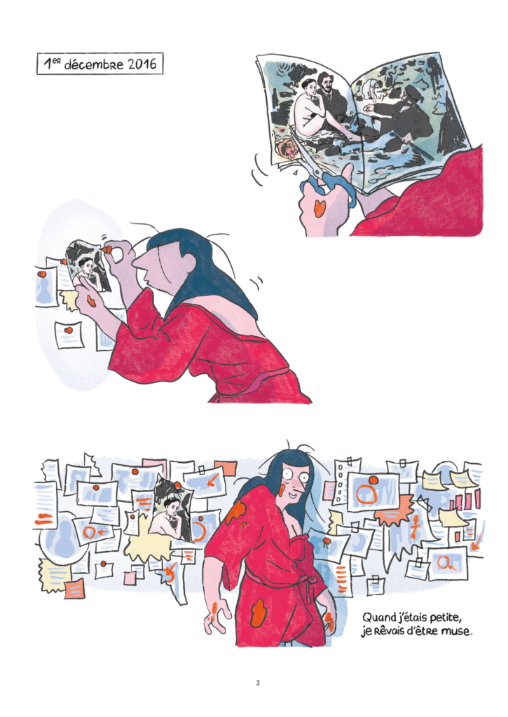 Quand j'étais petite je rêvais d'être muse Casterman planche 3