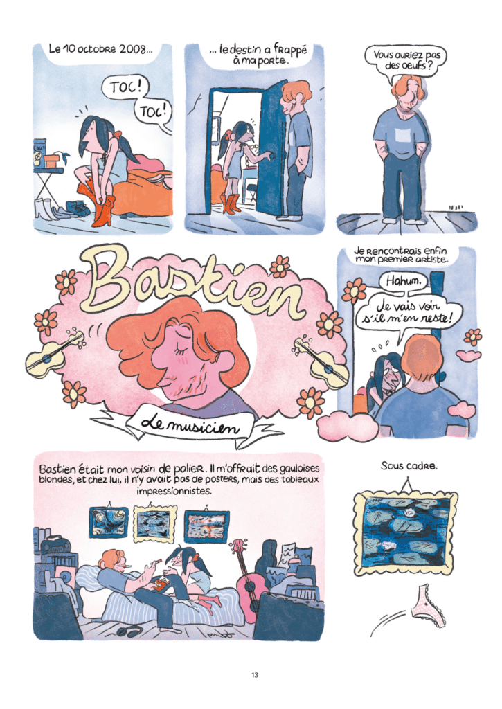 Quand j'étais petite je rêvais d'être muse Casterman planche 13
