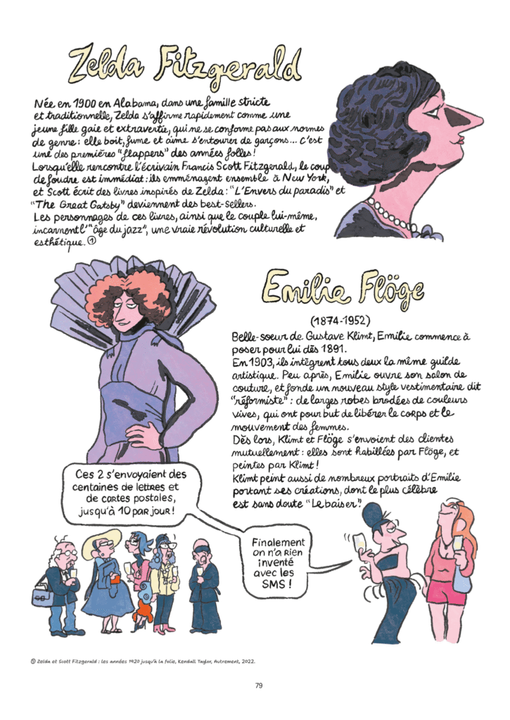 Quand j'étais petite je rêvais d'être muse Casterman planche 79