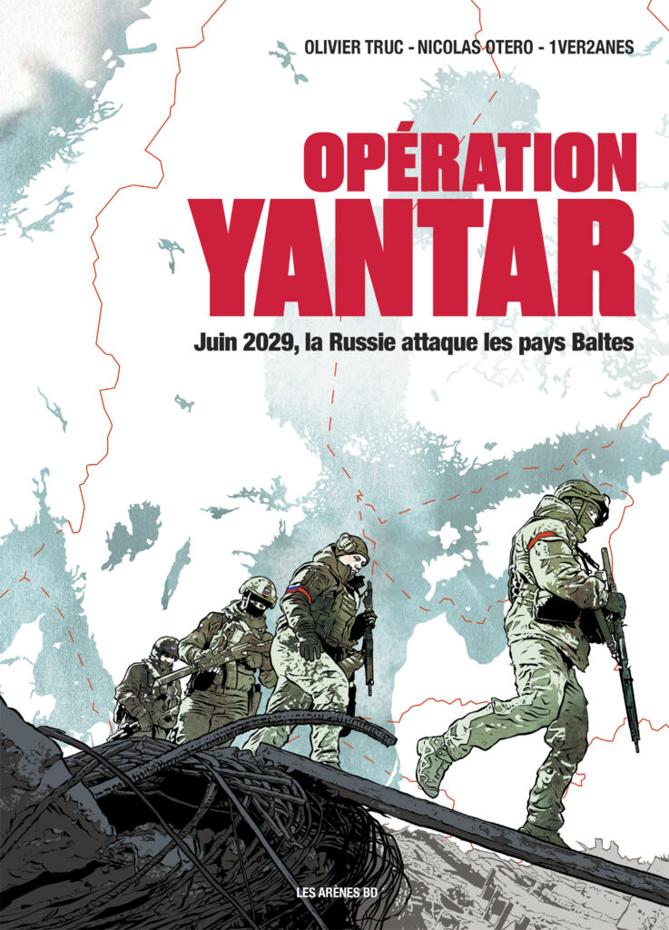Opération Yantar Les Arènes BD couverture