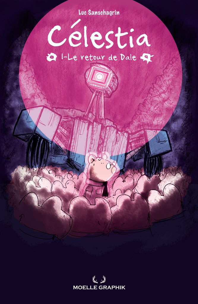 Célestia tome 1 Moelle Graphik couverture