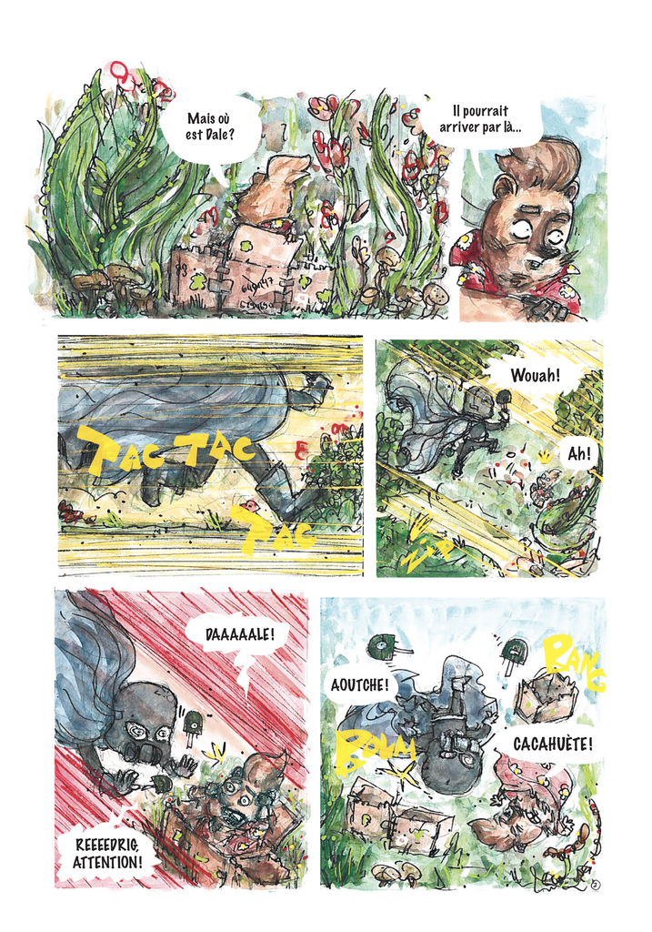 Célestia tome 1 Moelle Graphik planche