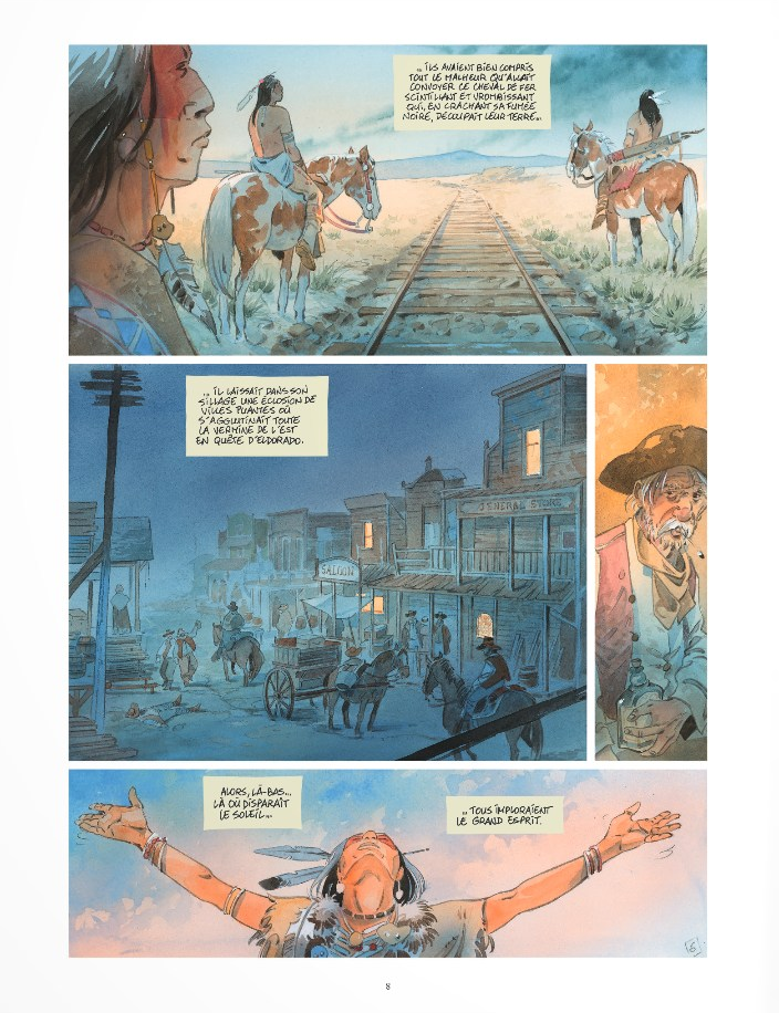 Patrick Prugne Cheyenne Éditions Daniel Maghen p8