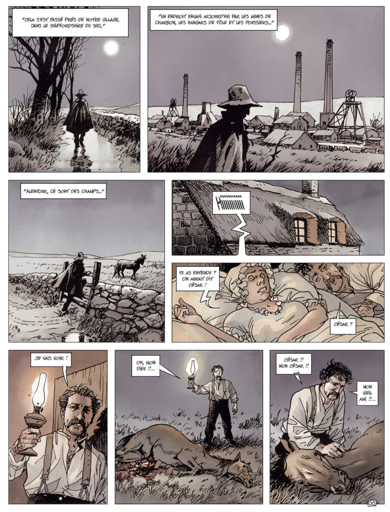 Conan Doyle tome 1 Anspach planche