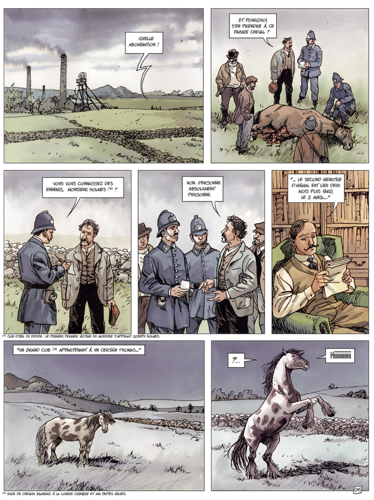 Conan Doyle tome 1 Anspach planche