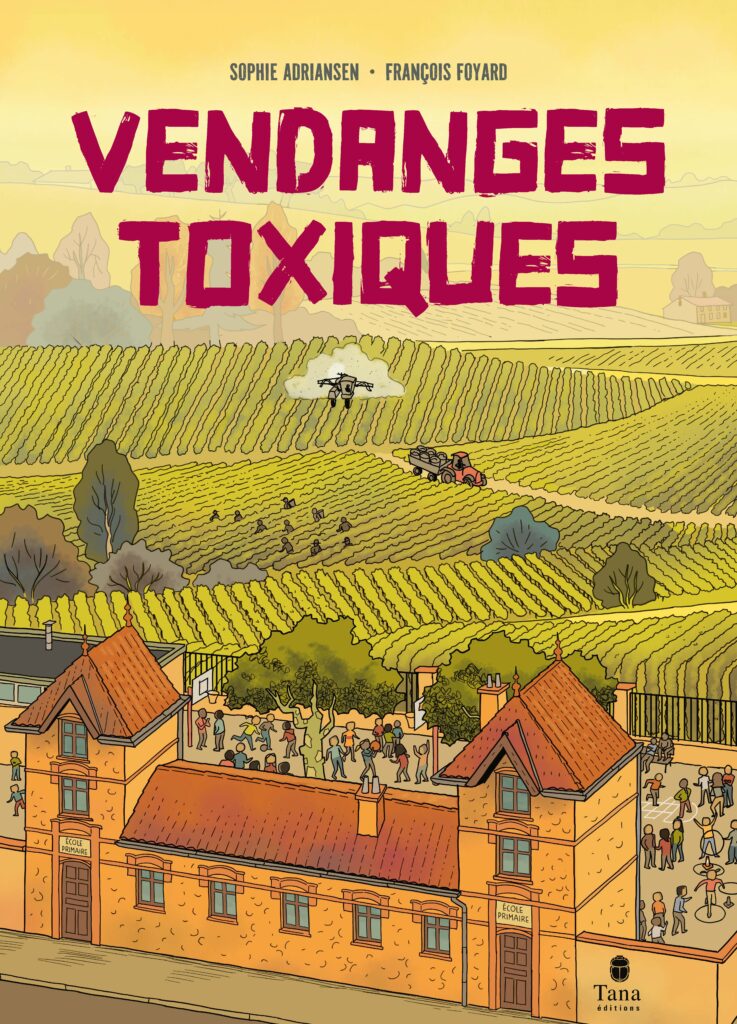 Vendanges toxiques Tana éditions couverture