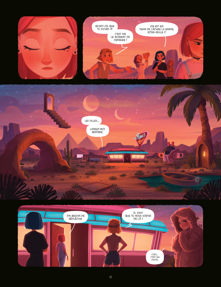 Elles tome 4 Le Lombard p18