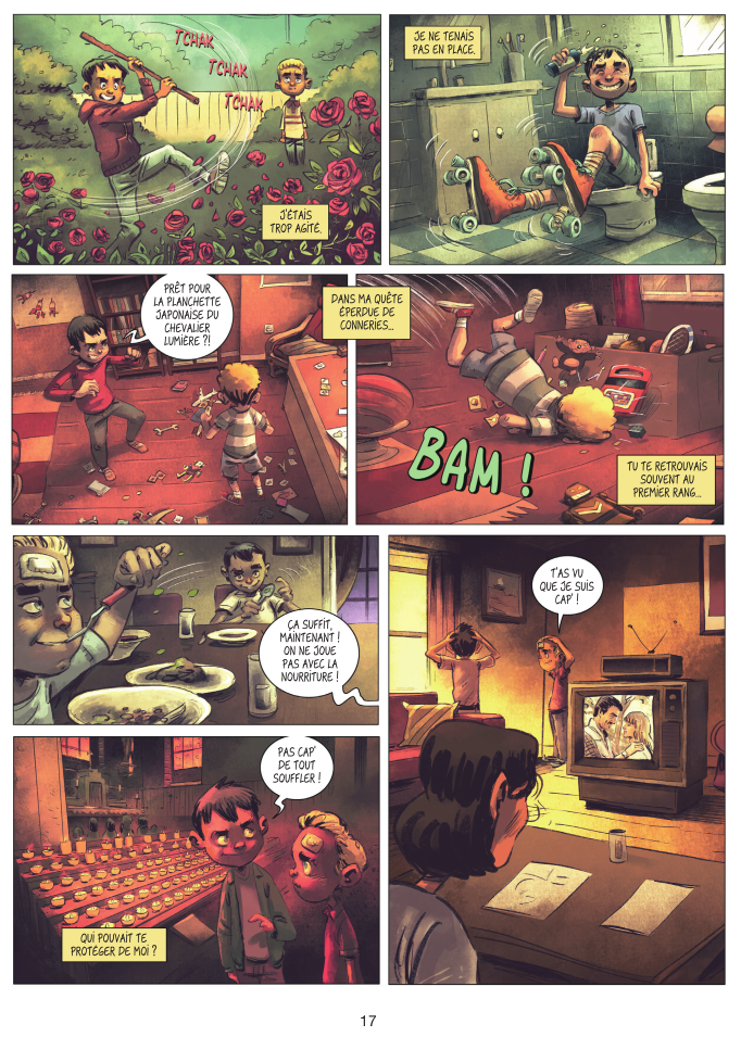 Ensemble on aboie en silence Dupuis p17