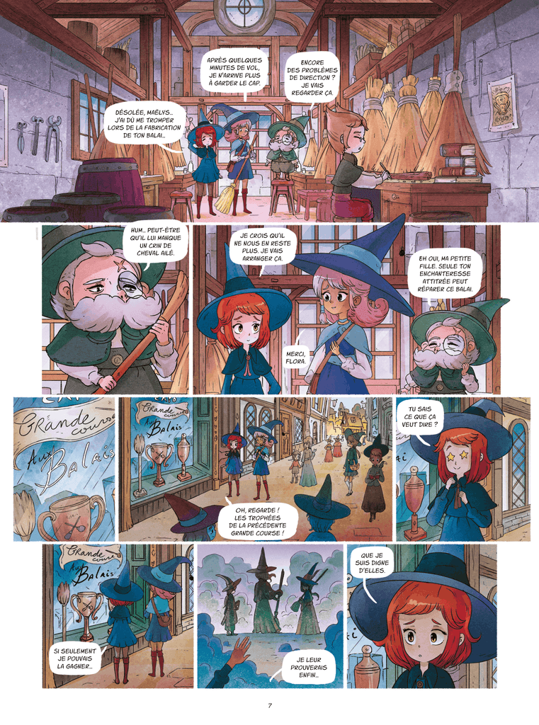 Flora & la Plume d'or tome 1 Jungle planche 7
