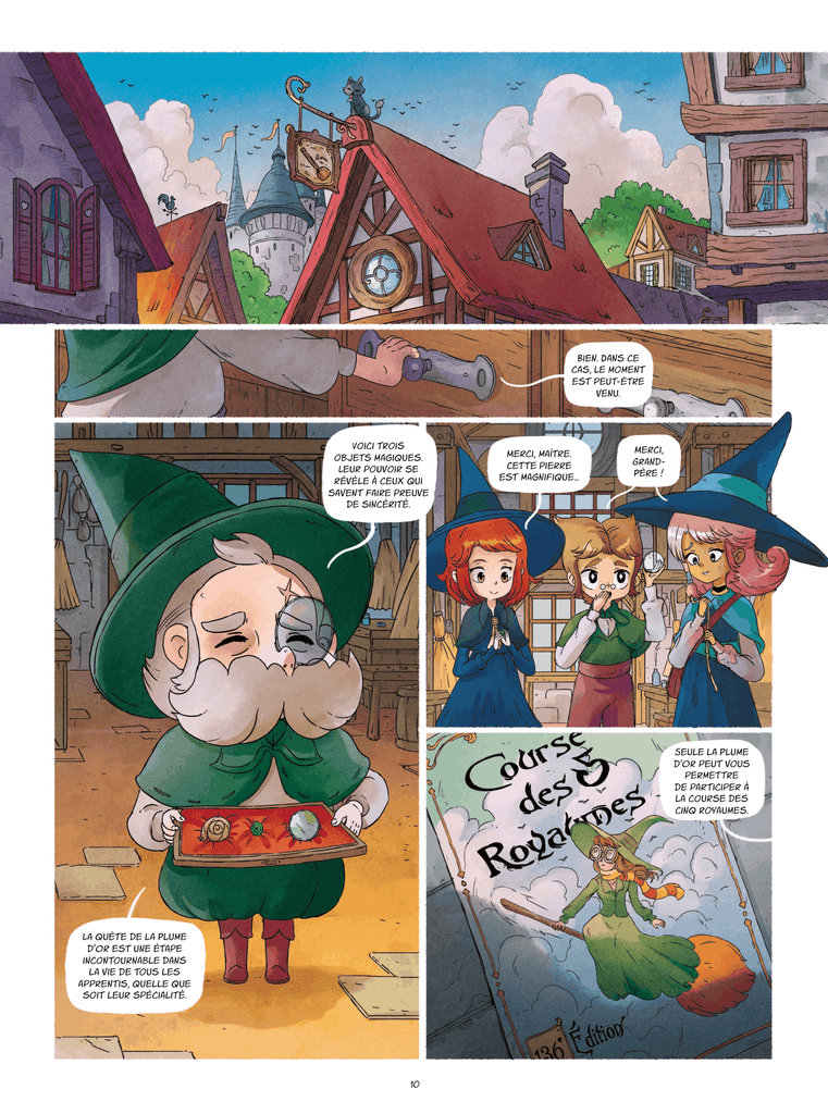 Flora & la Plume d'or tome 1 Jungle planche 10