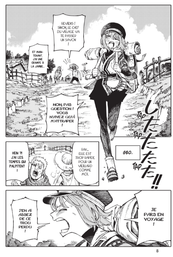 Galaxias Éditions Pika planche
