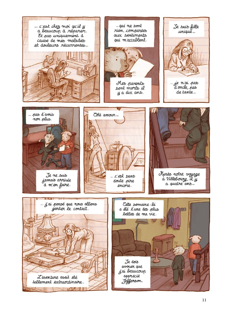 Jefferson fait de son mieux Gallimard Bande Dessinée p11