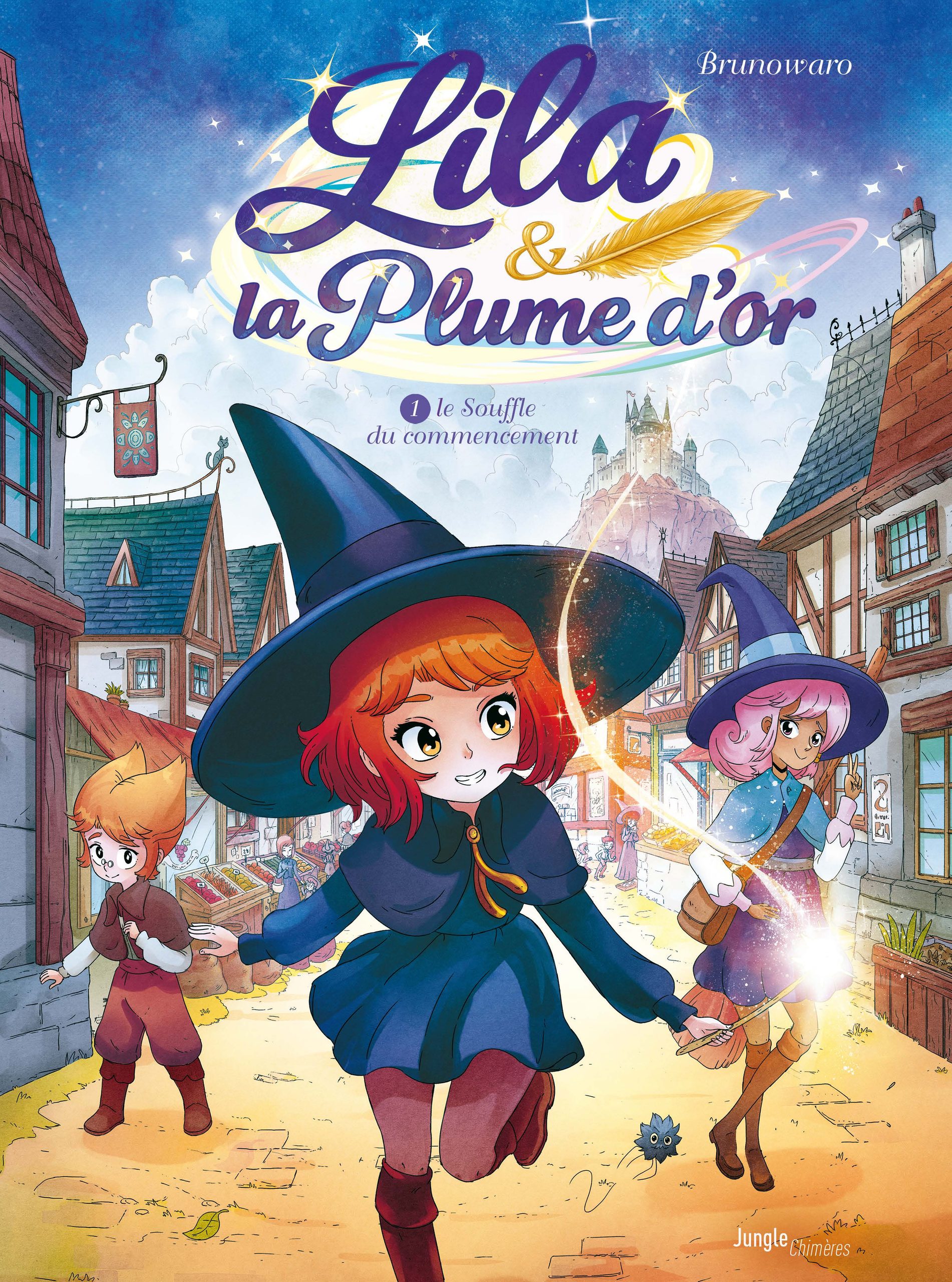 Flora & la Plume d&rsquo;or tome 1 : Le Souffle du commencement