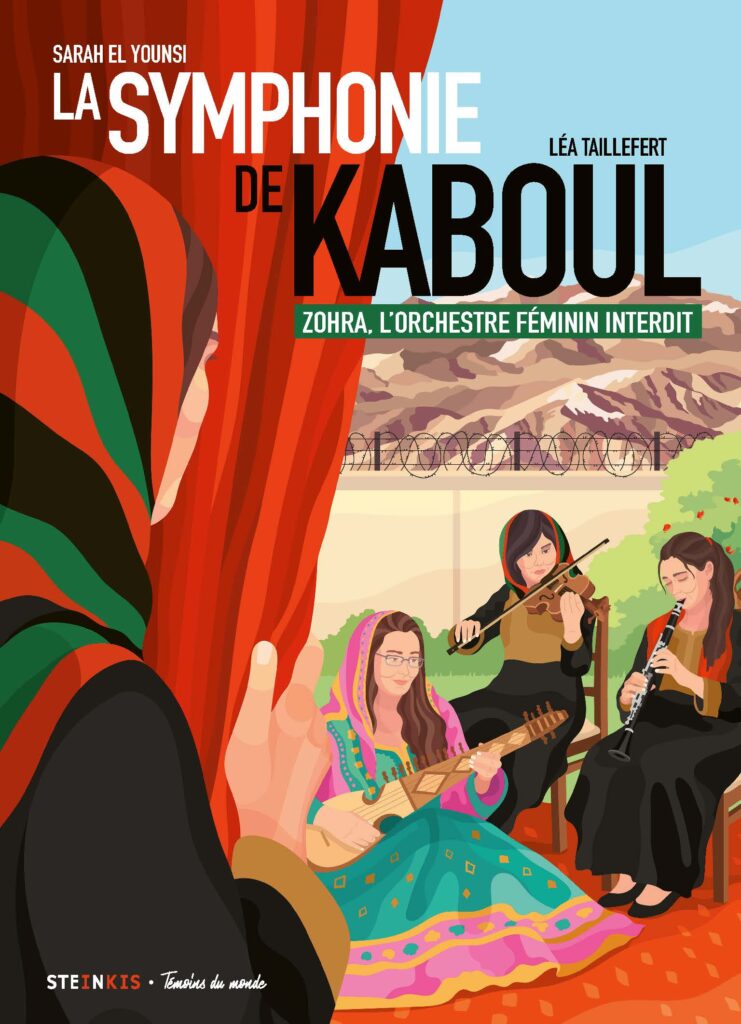 La symphonie de Kaboul Steinkis couverture