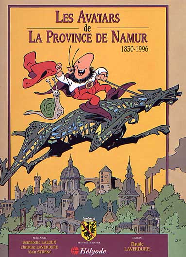 Les avatars de la Province de Namur éditions Hélyode couverture