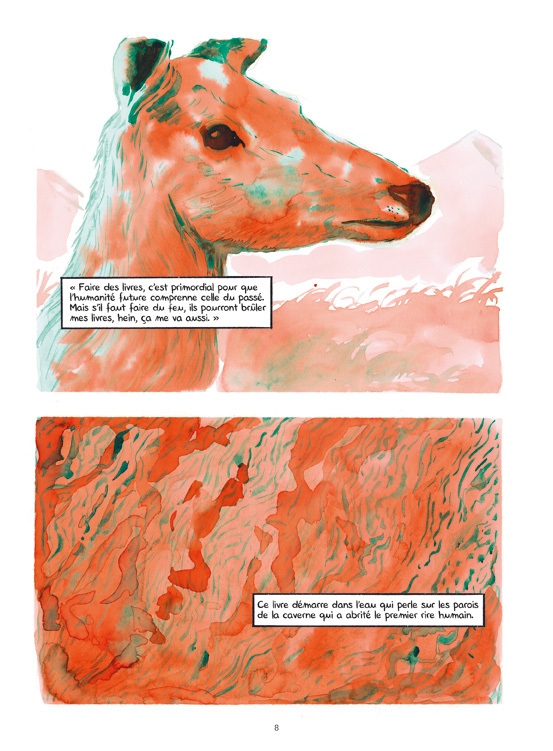 Rêver la rivière Futuropolis planche 8