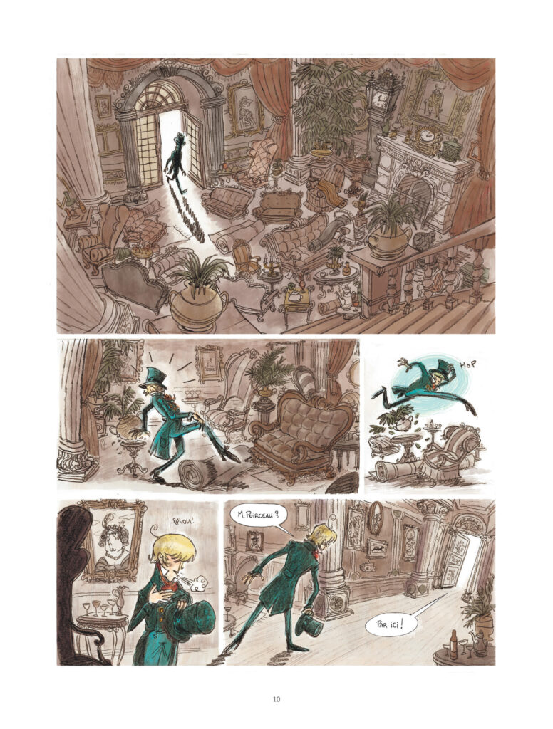La canne de Balzac Dargaud p10