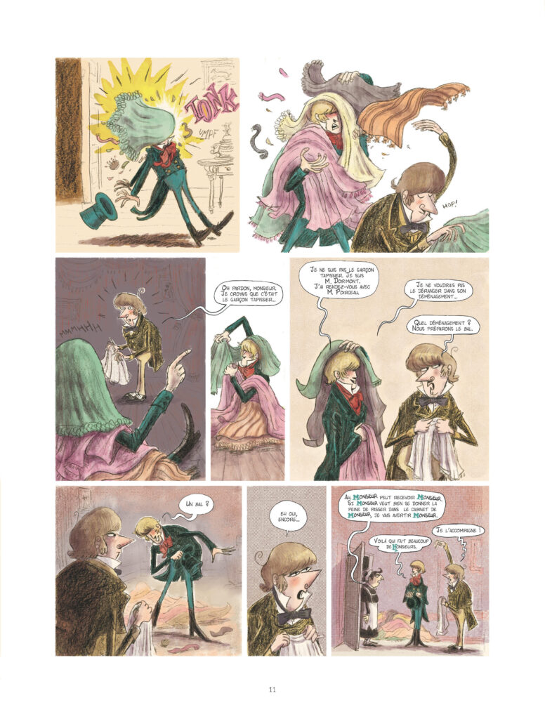 La canne de Balzac Dargaud p11