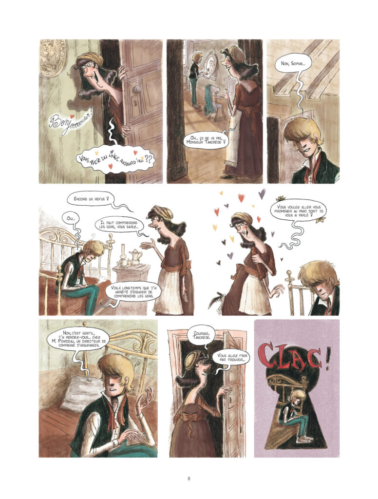 La canne de Balzac Dargaud p8
