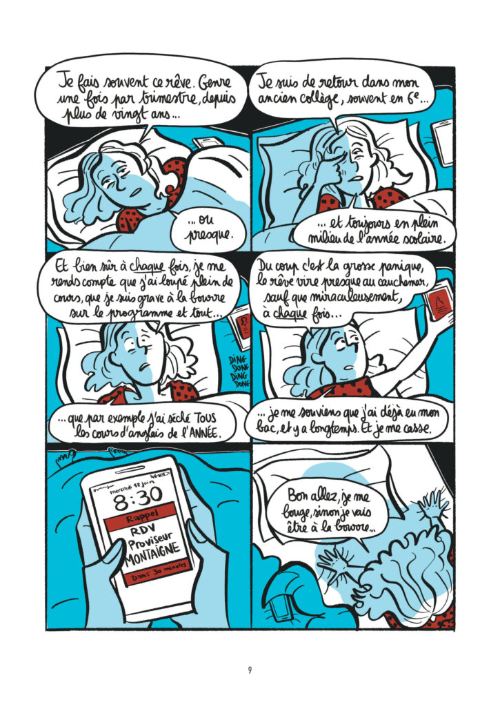 40 ans toujours en sixième Dargaud / Charivari p9