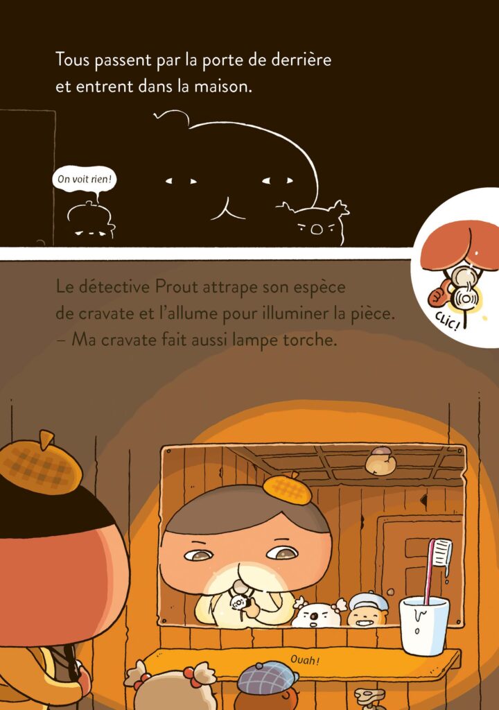 Détective Prout tome 7 Nathan planche