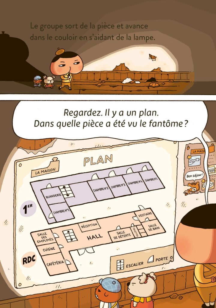 Détective Prout tome 7 Nathan planche