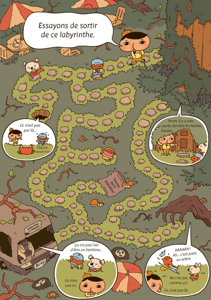 Détective Prout tome 7 Nathan planche