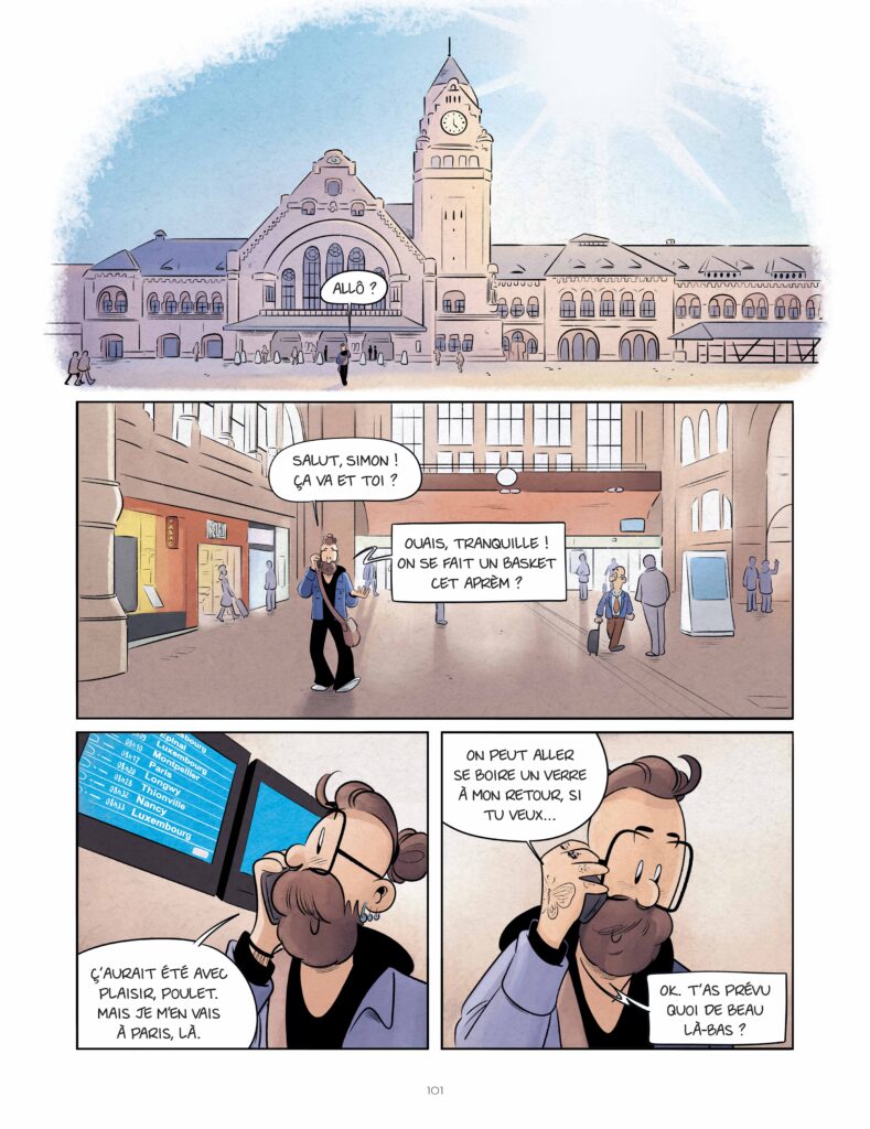 Le soleil va se lever Le Lombard planche 101