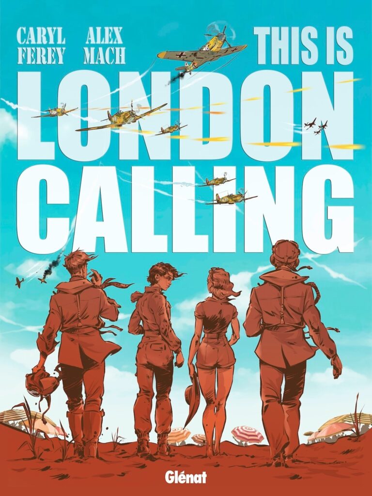 This is London calling Glénat couverture