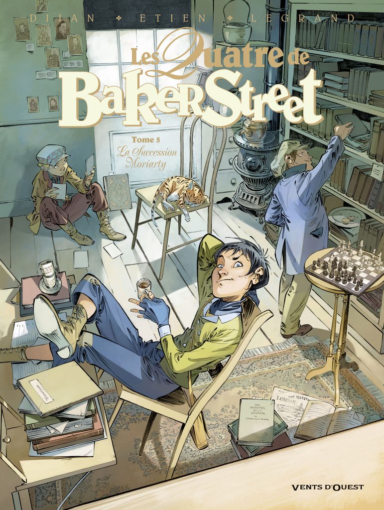 Les Quatre de Baker Street tome 5 Vents d'Ouest couverture