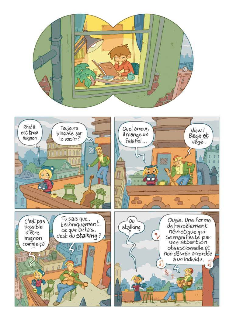 Lou ! Sonata 3 Glénat planche