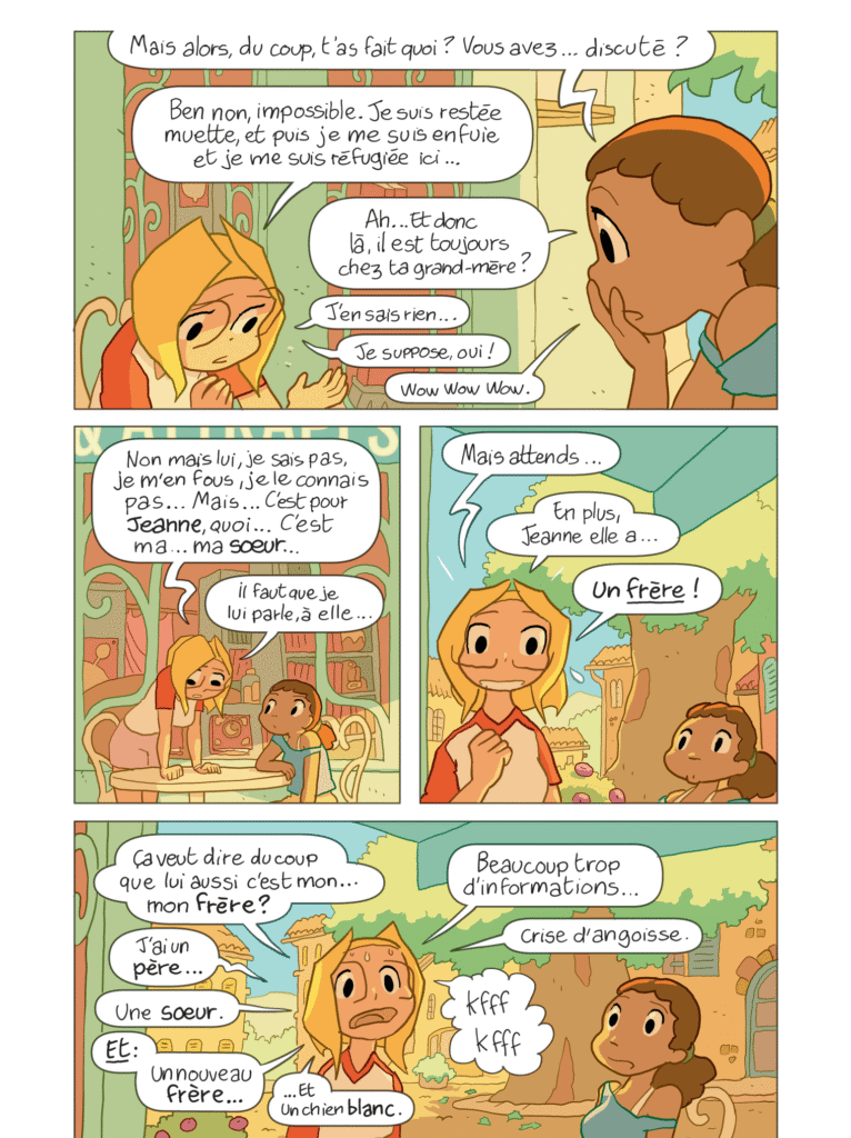Lou ! Sonata 3 Glénat planche