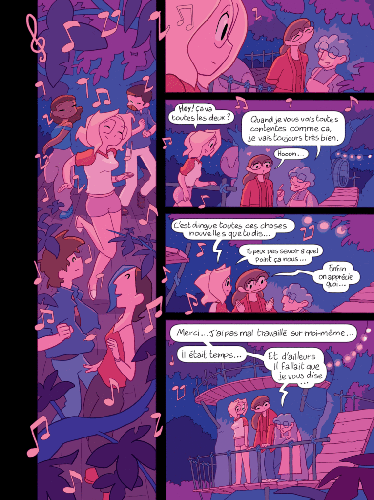 Lou ! Sonata 3 Glénat planche