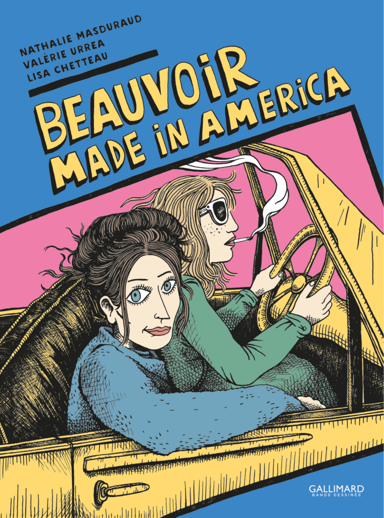 Beauvoir made in America Gallimard BD couverture