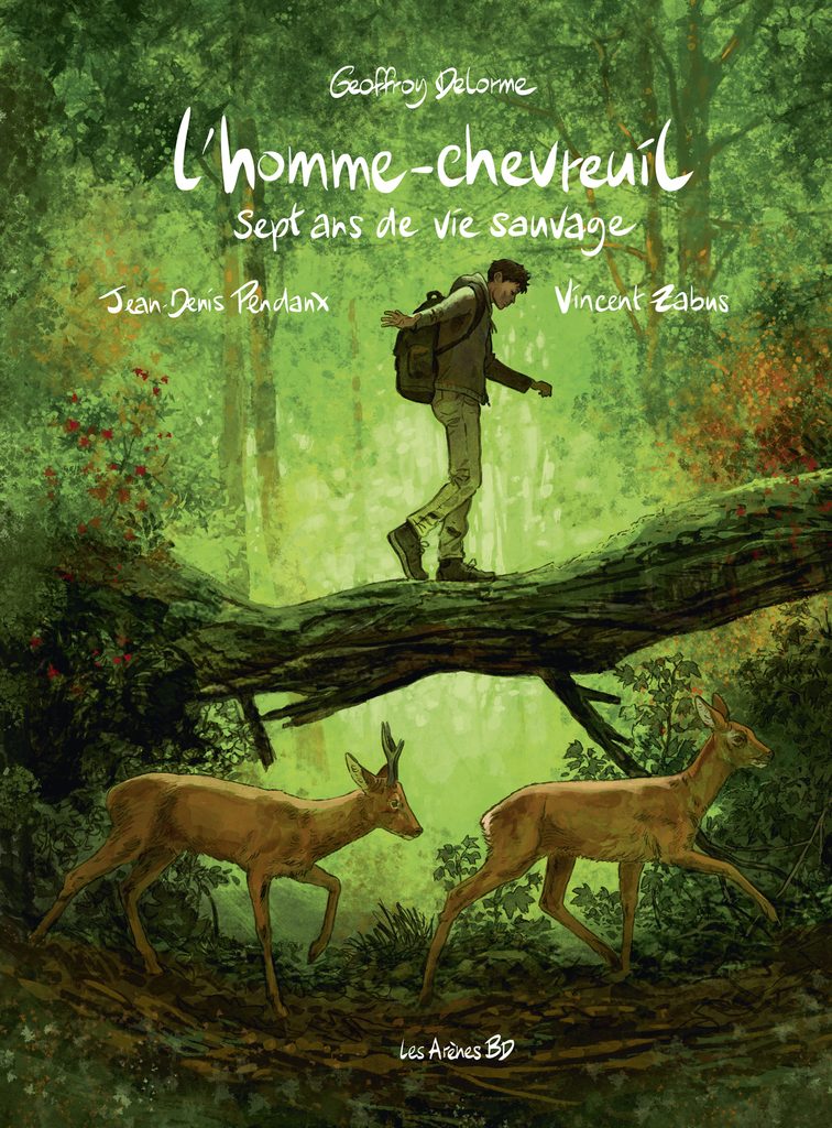 L'homme-chevreuil Les Arènes BD couverture